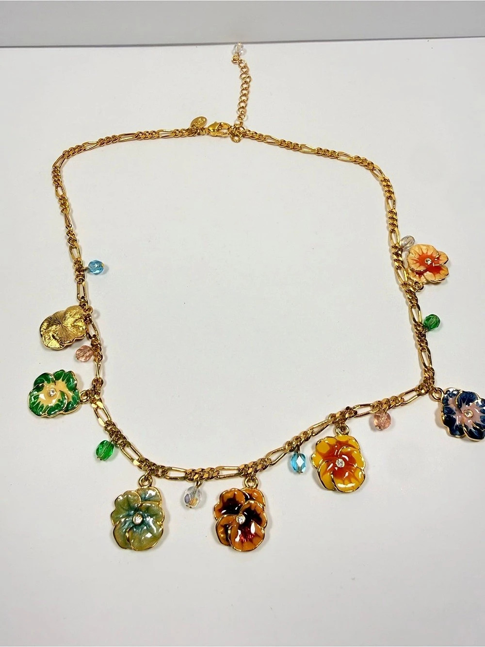 Joan Rivers Classics Collection Multicolor Charm Necklace